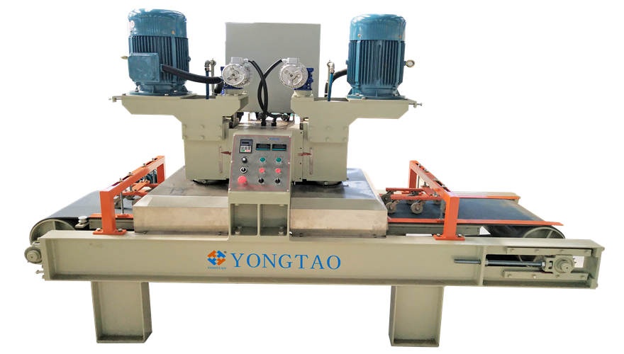 YSG-400 marble slab calibrating machine for uniform thickness