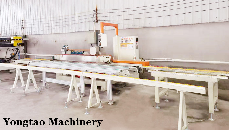 Sintered stone 45 degree chamfering machine Sintered stone 45 degree chamfering machine
