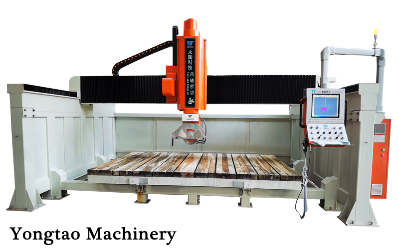 YSQZ-3200-4L 4 Axis Stone Bridge Saw