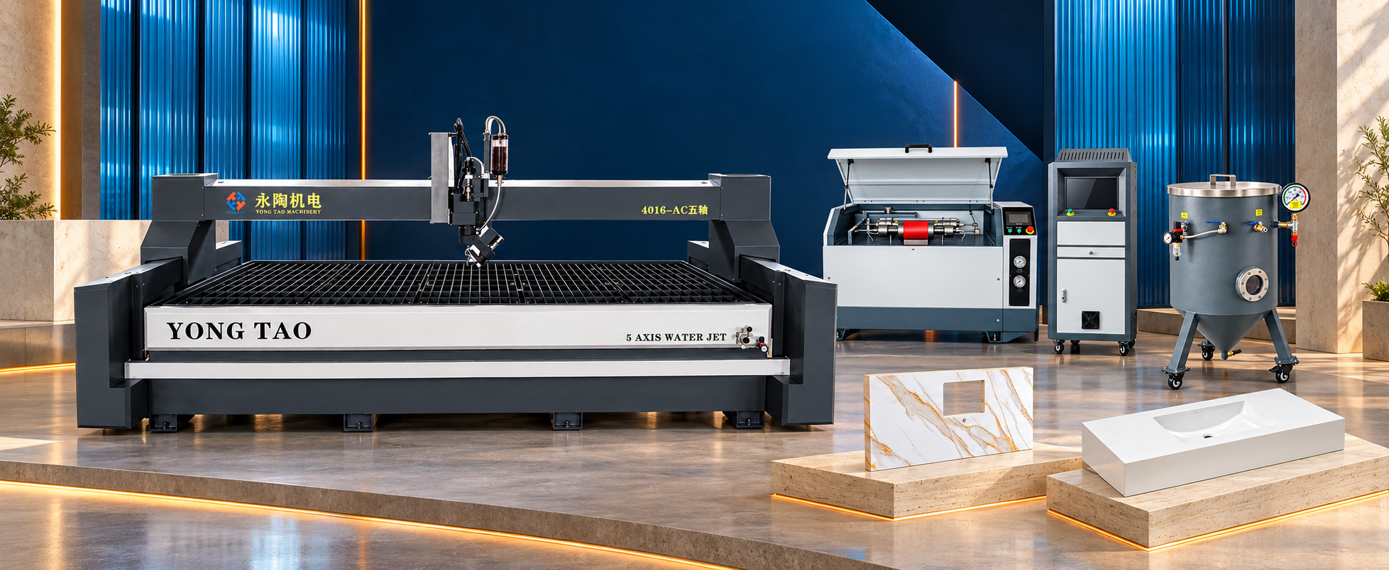Waterjet cutting machine
