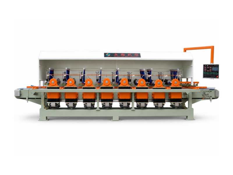 Front view of YSXP-800 stone square column profiling machine Front view of YSXP-800 stone square column profiling machine