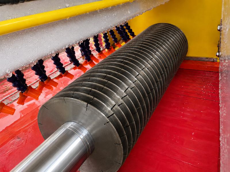 YTQZ-B1-800 single-spindle multi-blade cutting system for ceramic tile processing